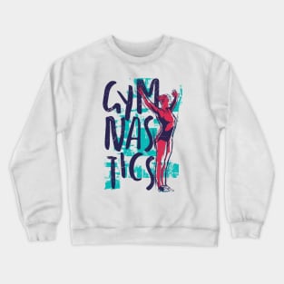 I Love Gymnastics // Gymnastics Lover Crewneck Sweatshirt